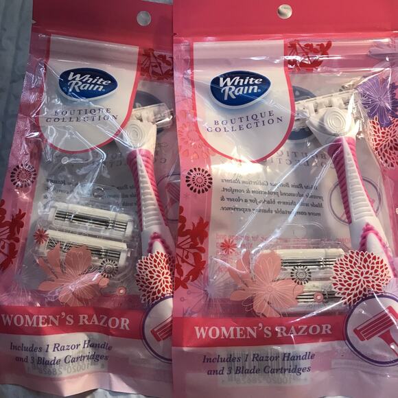 WHITE RAIN Bath Set: Moisturizing Shampoo,Conditioner,Hand Soap & Razors - Picture 10 of 12